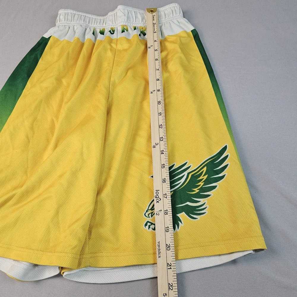 Champro Inspire Basketball Shorts Yellow Green Eagle Youth L Athletic - Picture 3 of 7